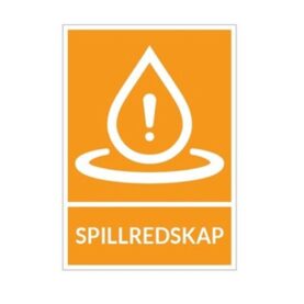 SPILLREDSKAP SKYLT A4 210X297 MM PVC INDUSAFE