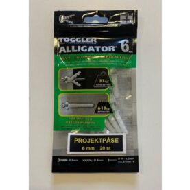 ALLIGATOR PLUGG AF6 MED KRAGE