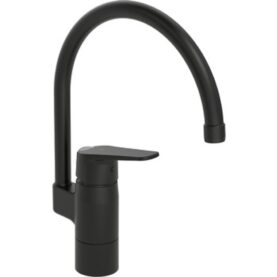 KÖKSBLANDARE VEGA MATT SVART ENERGIKLASS B, SKÅLL-SKYDD VIA KNAPP, 3S, ORAS