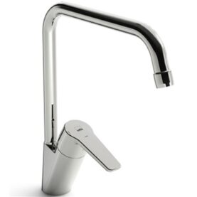 KÖKSBLANDARE SWEA KROM HÖG PIP ENERGIKLASS B, ECO-TOPP, KALLSTART, KROM ORAS