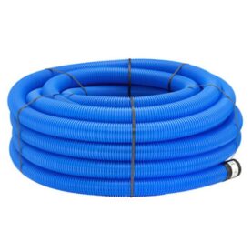 PE DRÄNERINGSRÖR BLÅ 126X113 100 METER