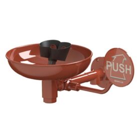 ÖGONDUSCH MED SKÅL FÖR VÄGG. TVÅ MUNSTYCKEN