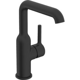 TVÄTTSTÄLLSBLANDARE OPTIMA MATT SVART, 6L/MIN, SID-PINNSPAK, SVÄNGPIP ORAS