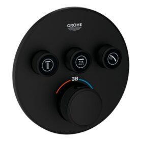 GROHTHERM SMART CONTROL INBYGGNAD 3 VENTILER SVART GROHE