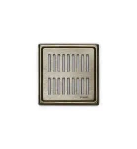 KLINKERRAM 154X154X6 BRONS K3 SQUARE RIB PURUS