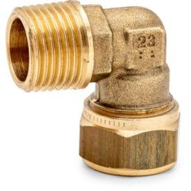 VINKELKOPPLING 10XR15 KLÄMRING X UTVÄNDIG GÄNGA DZR MÄSSING ALTECH