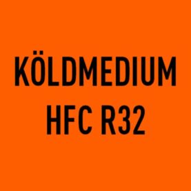 MÄRKTEJP KÖLDMEDIUM HFC R32 ORANGE