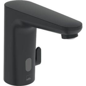 TVÄTTSTÄLLSBLANDARE ELECTRA SENSORSTYRD BLYFRI, 3V, SAFETY,SKÅLLSKYDD, 3S, MATT SVART ORAS