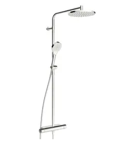 TAKDUSCHPAKET OPTIMA STYLE 150CC, SVÄNGBAR/KAPBAR KROM ORAS