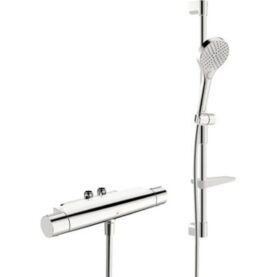 DUSCHPAKET OPTIMA STYLE 40CC ECO 9L/MIN, 3-STÅLIG, KROM ORAS