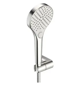 HANDDUSCHSET OPTIMA STYLE, 3-STRÅL, ANTI-KALK, VÄGGFÄSTE KROM ORAS