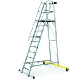 ARBETSPLATTFORM RULLBAR 10-STEG ZARGES