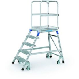 FJÄDERBELASTANDE ARBETSPLATTFORM 5-STEG ZARGES