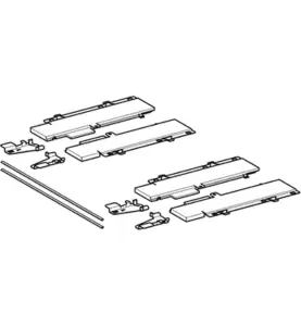 SATS PUSH-TO-OPEN ELEGANT 60 CM FÖR LÅDOR