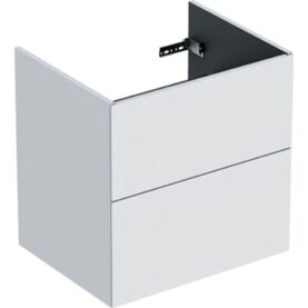 UNDERSKÅP ELEGANT 60 CM 2 LÅDOR VIT/MATT IFÖ