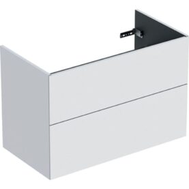 UNDERSKÅP ELEGANT 90 CM 2 LÅDOR  VIT/MATT IFÖ