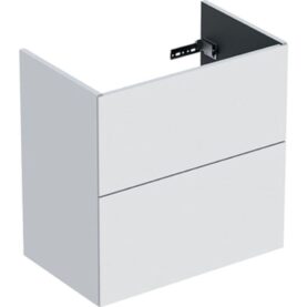 UNDERSKÅP ELEGANT 60 CM KOMPAKT 2 LÅDOR VIT/MATT IFÖ