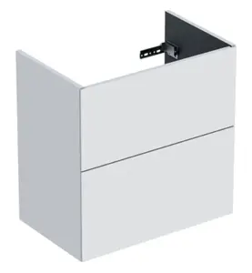 UNDERSKÅP ELEGANT 60 CM KOMPAKT 2 LÅDOR VIT/MATT IFÖ