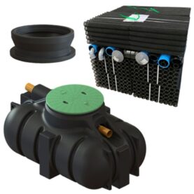 CIPAX SLAMAVSKILJARE 1,2M³ MED INFILTRATIONSPAKET MODUL