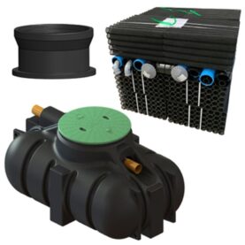 CIPAX SLAMAVSKILJARE 1,2M³ MED INFILTRATIONSPAKET MODUL