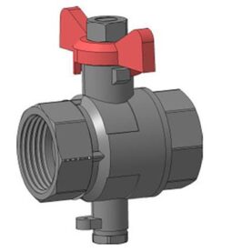 KULVENTIL SENSORHÅL/DN25 - 1"