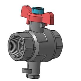 KULVENTIL SENSORHÅL/DN20 - ¾"