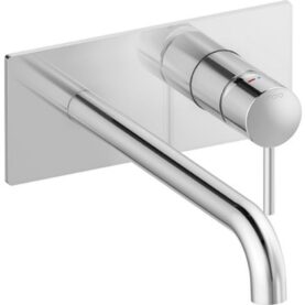 TÄCKPLATTA INXX II, UTVÄNDIG DEL KÖKSBLANDARE KROM MORA