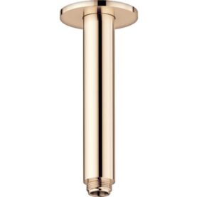 DUSCHRÖR INXX II 150 MM FÖR TAKMONTERING POLERAD MÄSSING MORA