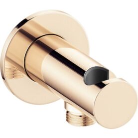 HANDDUSCHHÅLLARE INXX II MED VATTENUTTAG POLERAD MÄSSING MORA