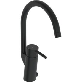 KÖKSBLANDARE OPTIMA MATT SVART, PINNSPAK, DWV 3V, ECO ORAS