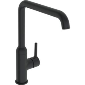 KÖKSBLANDARE OPTIMA STYLE HÖG J-PIP MATT SVART, PINNSPAK, J-PIP ORAS