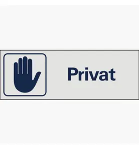 PRIVAT 225X80 MM