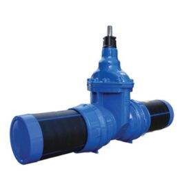 SLUSSVENTIL 8844 DN300/DY315MM SDR11, MED PE-ÄNDAR RC, SLUSS AV EPDM FÖR VATTEN ULEFOS