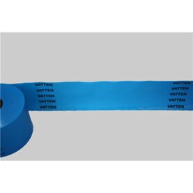 MARKERINGSBAND BLÅ "VATTEN" 125MM L=250 METER