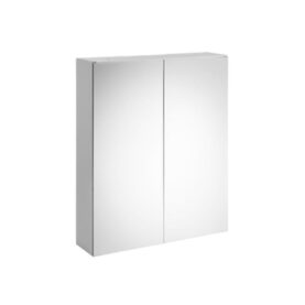 SPEGELSKÅP / BADRUMSSKÅP ARIELLA AQUA 60 CM LJUSGRÅ MATT ELUTTAG ALTERNA