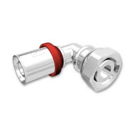 ANSLUTNINGSKOPPLING PRESSPEX PV 20 MM X G20 MUFF X INVÄNDIG LÖPMUTTER NICKEL/MÄSSING/RÖD RING LK