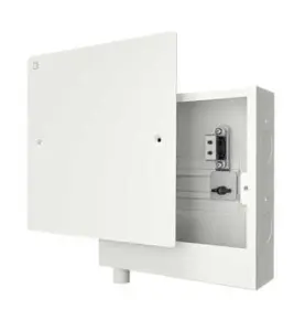 FÖRDELARSKÅP LK KOPPLINGSSKÅP 250X250X70 MM (BXHXD) MED VATTENTÄT BOTTEN VIT RAL9016 LK