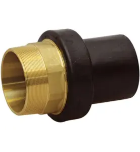 ÖVERGÅNGSADAPTER ERFM 110X4"(G100) PE100RC-MÄSSING UTVÄNDIG GÄNGA GAVATEC