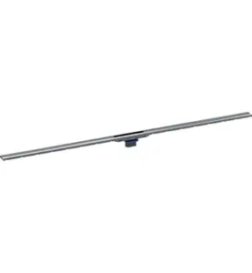 DUSCH-/GOLVRÄNNA CLEANLINE 80 ÖVERDEL FÖR KLINKERGOLV KAPBAR, 30-90 CM SVART/KROM GEBERIT