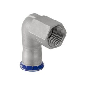 VINKELÖVERGÅNG 28 MM X RP25 X 90° MUFF X INVÄNDIG GÄNGA ROSTFRI MAPRESS GEBERIT