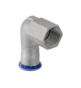 VINKELÖVERGÅNG 28 MM X RP25 X 90° MUFF X INVÄNDIG GÄNGA ROSTFRI MAPRESS GEBERIT