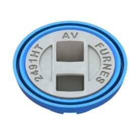 PREMIUM LOCK FÖR VENTILBETÄCKNING MED SLITSAD LÅSPACKNING,MÖRKBLÅ,MED FYRKANTIG AV MÄRKNING,2491HTAV