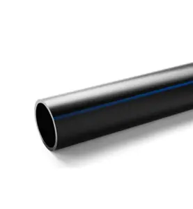 PE100RC-RÖR 500 PN16 BLÅ STRIPE 12 METER