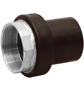 ÖVERGÅNGSADAPTER ESFF 110X4"(G100) PE100RC-ROSTFRI INVÄNDIG GÄNGA GAVATEC