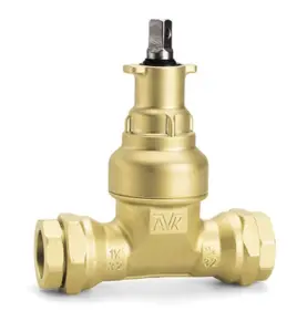 SERVISVENTIL DN25/32MM MÄSSING SKRUVKOPPLING AVK
