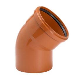 BÖJ 160X45° MARKAVLOPP PVC PAKET 10 ST