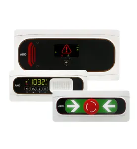 KIT 1 ALARM + KNAPP+CO2 GIVARE AKO