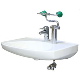 ÖGON- OCH ANSIKTSDUSCH 9660 FÖR MONTERING I TVÄTTSTÄLL