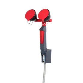 HANDDUSCH MED DUBBLA MUNSTYCKEN FÖR VÄGG-ELLER BÄNKMONTAGE 20L