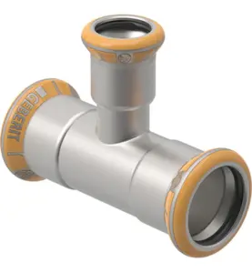 T-RÖR 88,9-22-88,9 MAPRESS THERM GEBERIT